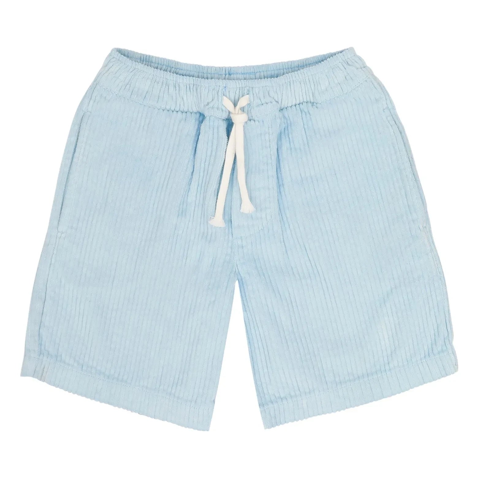 Jenest - Hug Shorts de Terciopelo de Algodón Orgánico | Azul claro