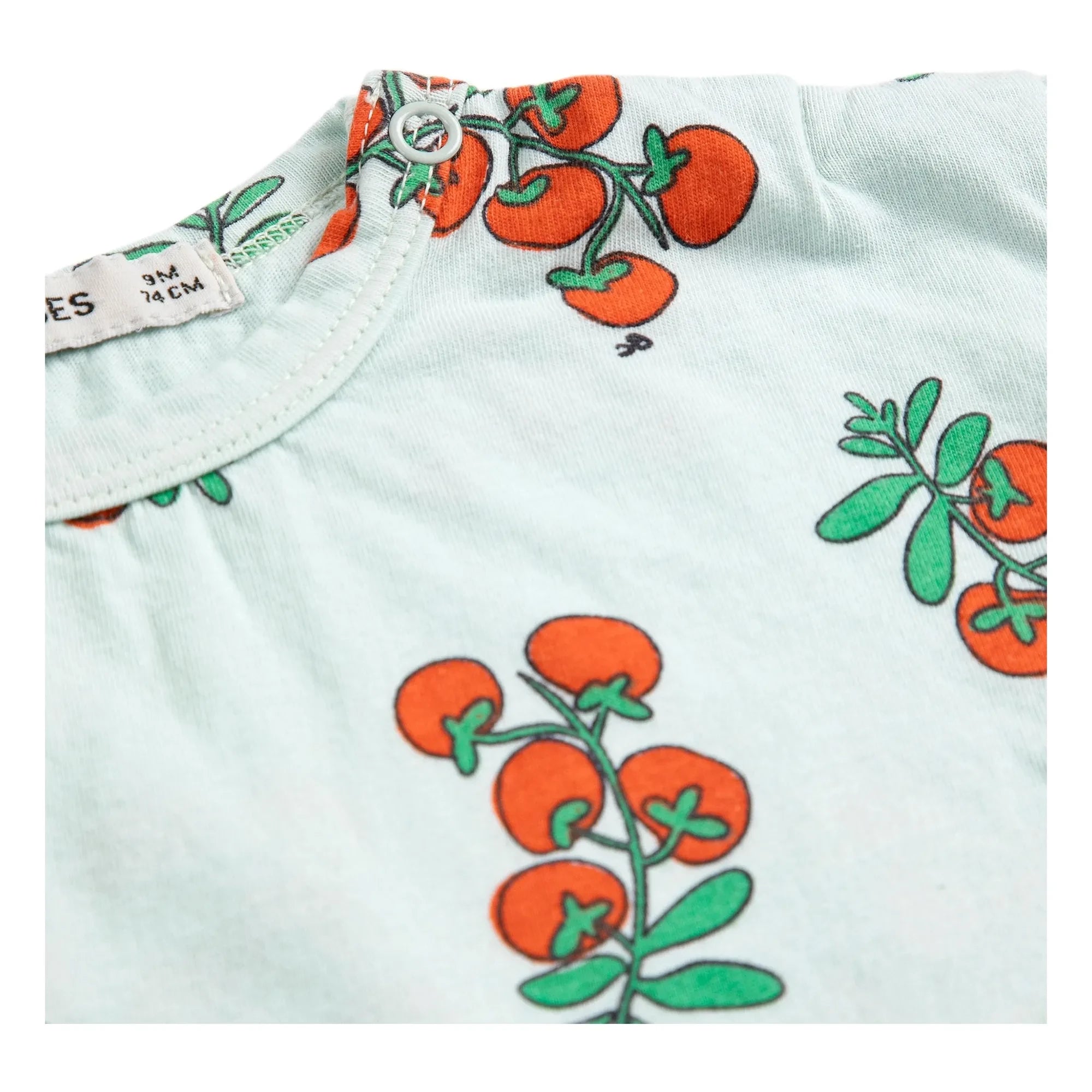 Bobo Choses - Camiseta de tomate de algodón orgánico | Azul claro
