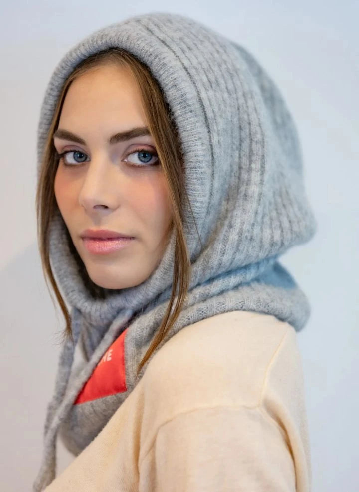 K'puche - Sudadera con capucha Khira Alpaca | Gris
