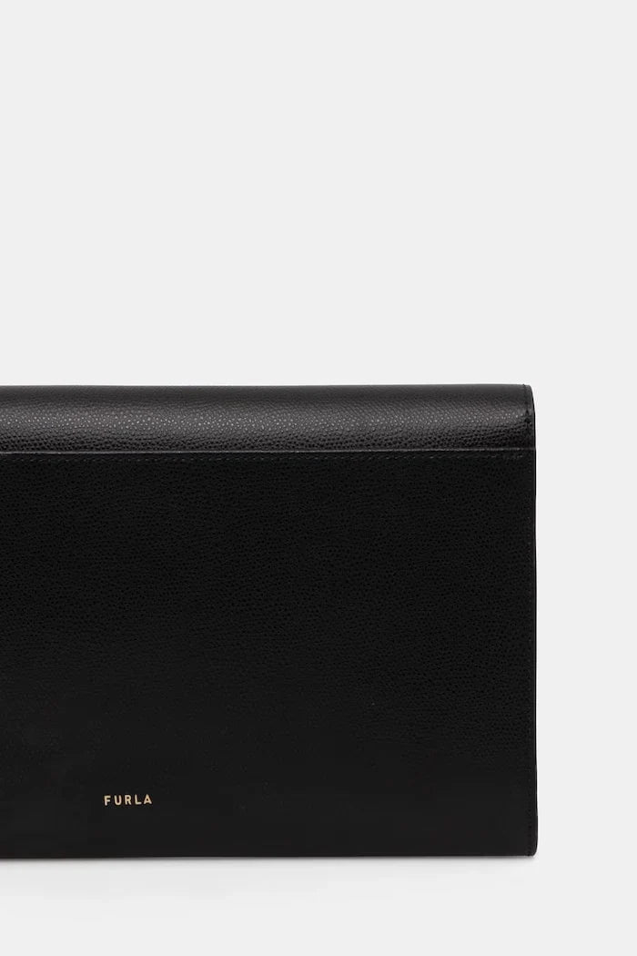 Clutch de cuero Furla para mujer