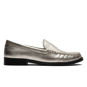 Lachoix - Mocasín Penny Metalizado | Champán