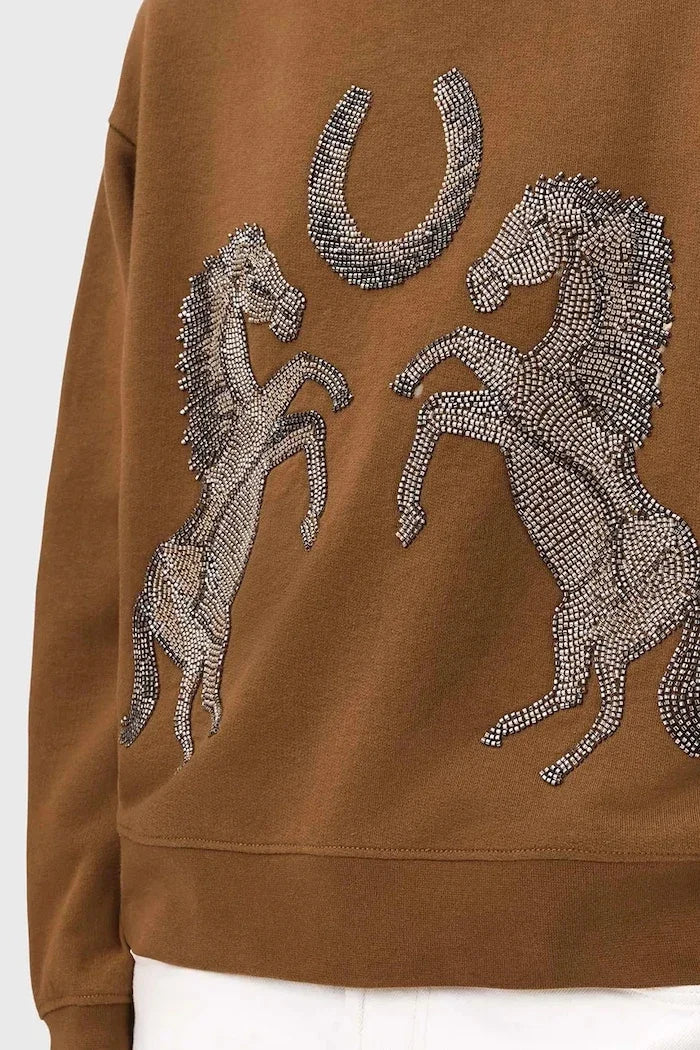 Sudadera de algodón AllSaints LUCK