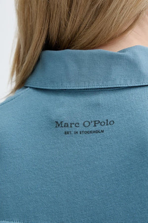 Camiseta de mujer de algodón con cuello de Marc O'Polo