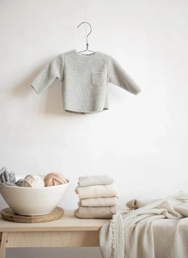 1+ in the family - Jersey de bambú Alex | Gris claro