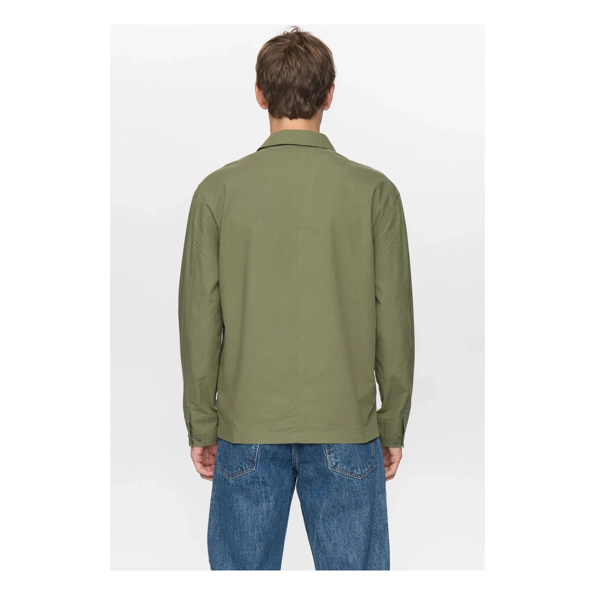 Anerkjendt - Sobrecamisa de algodón Akodin | Caqui