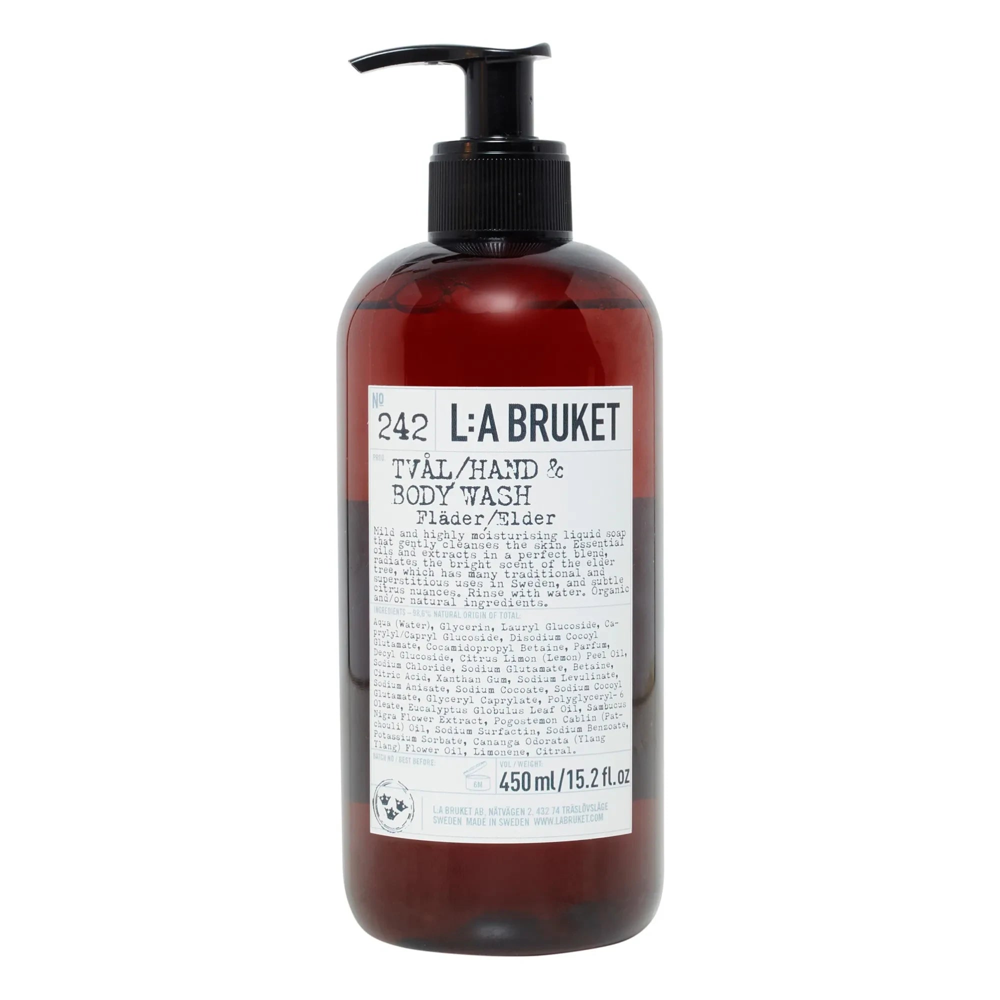 L:A BRUKET - 242 Gel de Manos y Cuerpo Saúco 450 ml