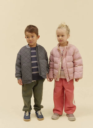 Wheat - Harlow Suéter Jacquard de Algodón Orgánico | Ecru