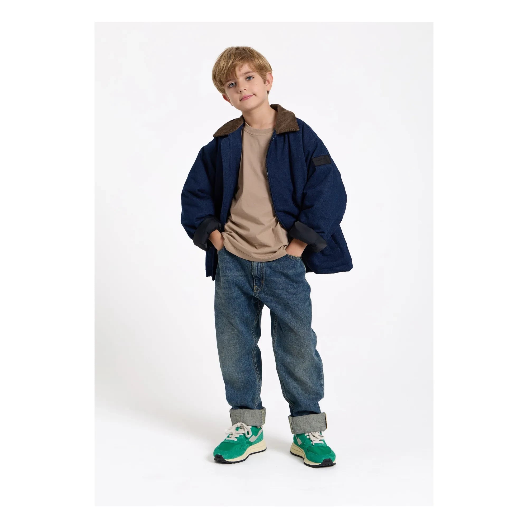 Finger in the nose - Chaqueta vaquera Clark | Denim sin lavar