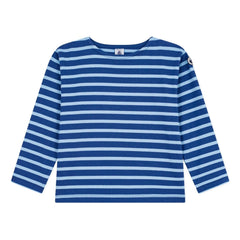 Petit Bateau - Camiseta con estampado de marinière | Azul