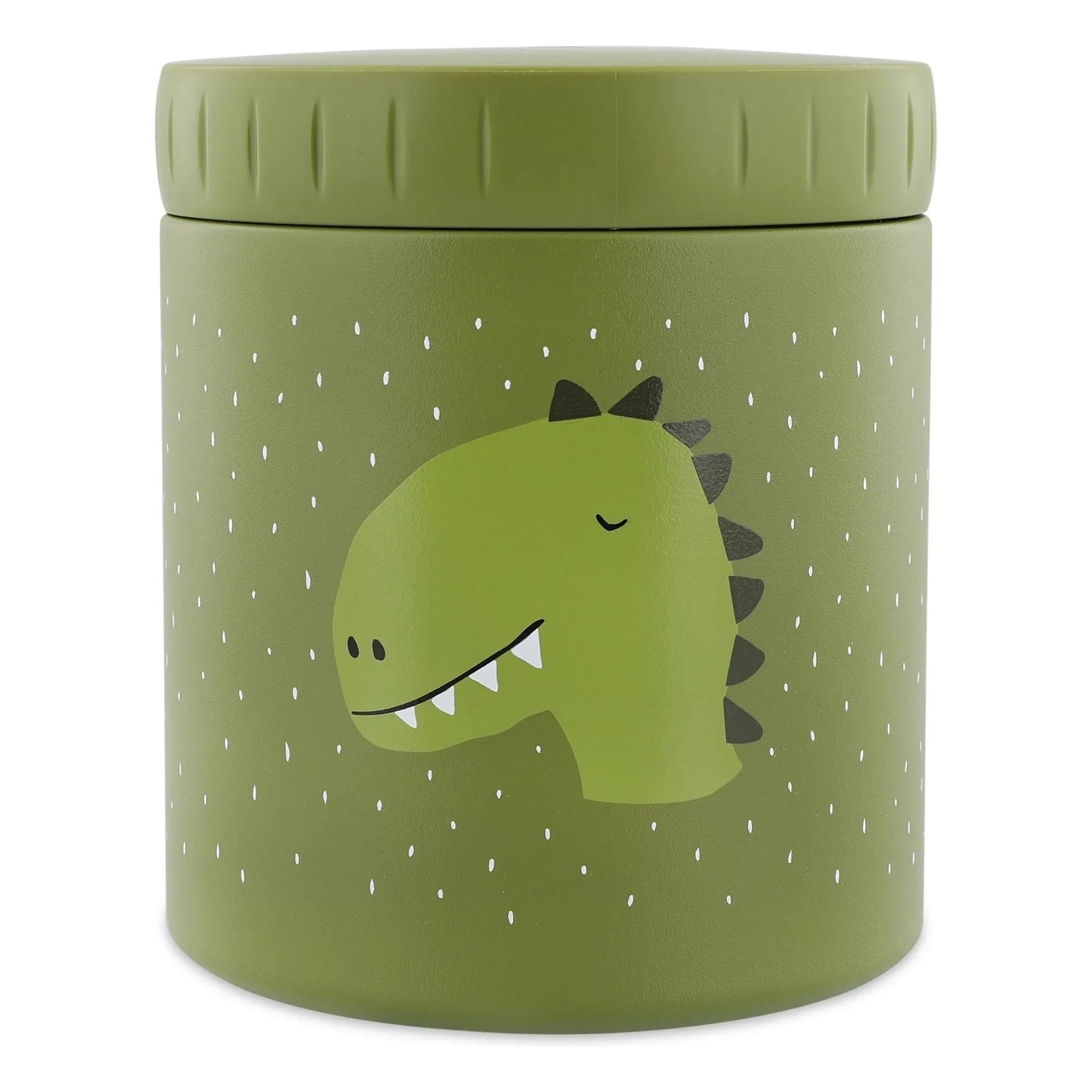 Trixie - Fiambrera isotérmica Mr Dino 500 ml | Verde