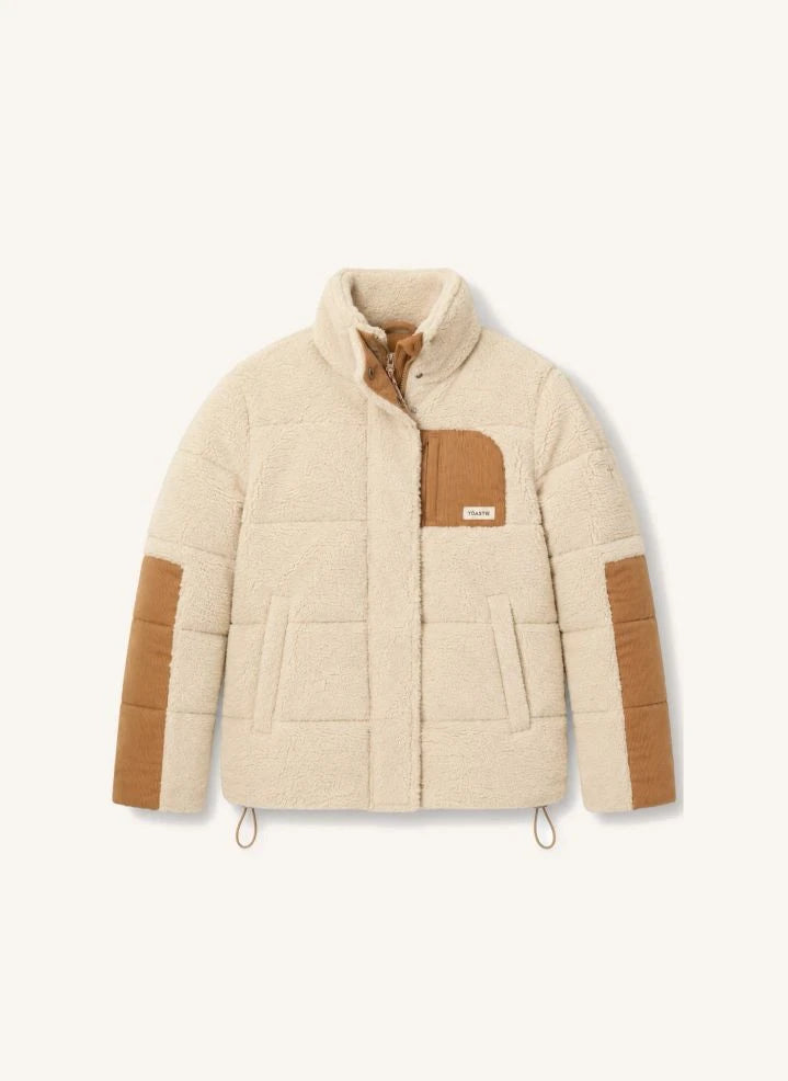 Töastie - Chaqueta acolchada Helix forrada con fibra reciclada | Arena