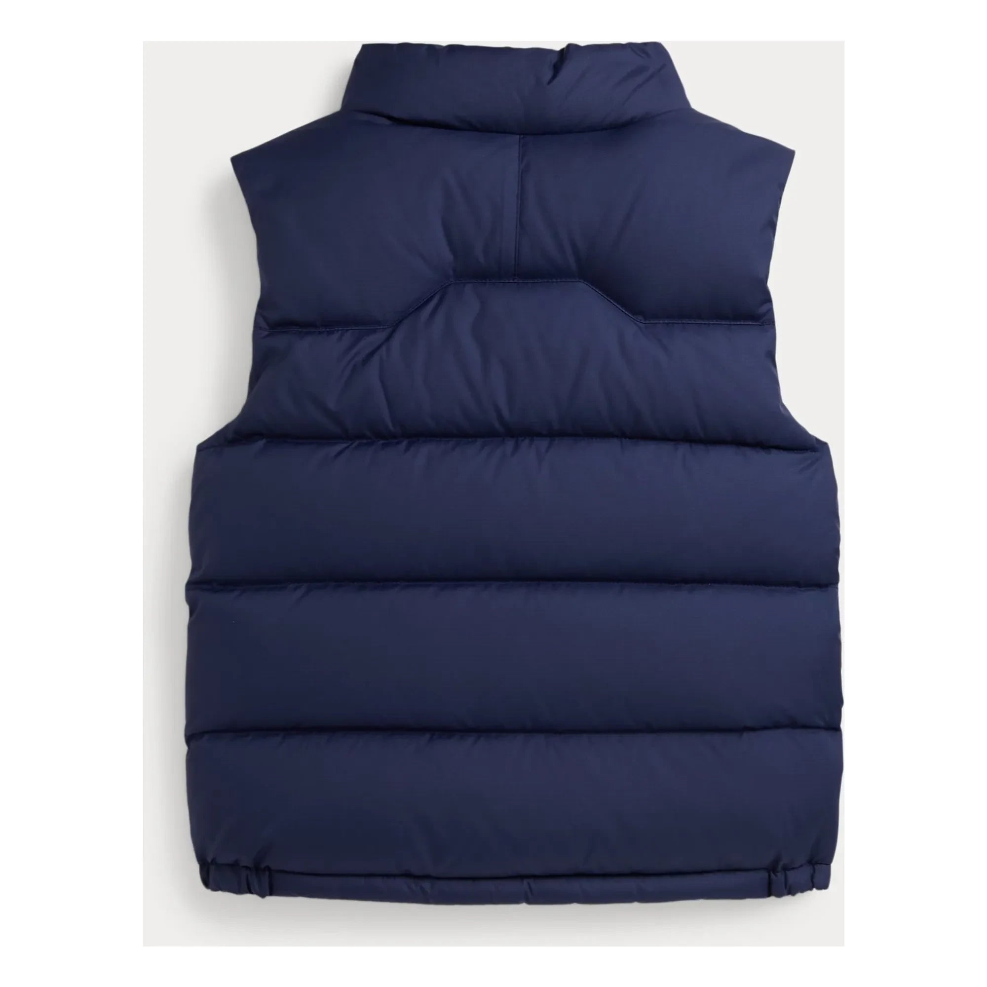 Ralph Lauren - Chaleco acolchado sin mangas con logo de fibras recicladas | Azul marino