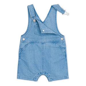 Petit Bateau - Peto de algodón orgánico vaquero | Azul claro