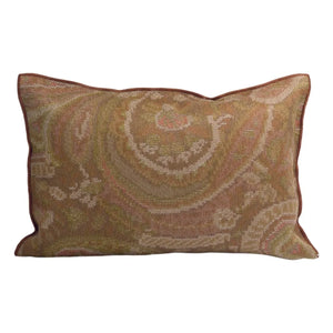 Cojín jacquard de cachemira para interior y exterior Vice Versa de Maison de Vacances | Marrón