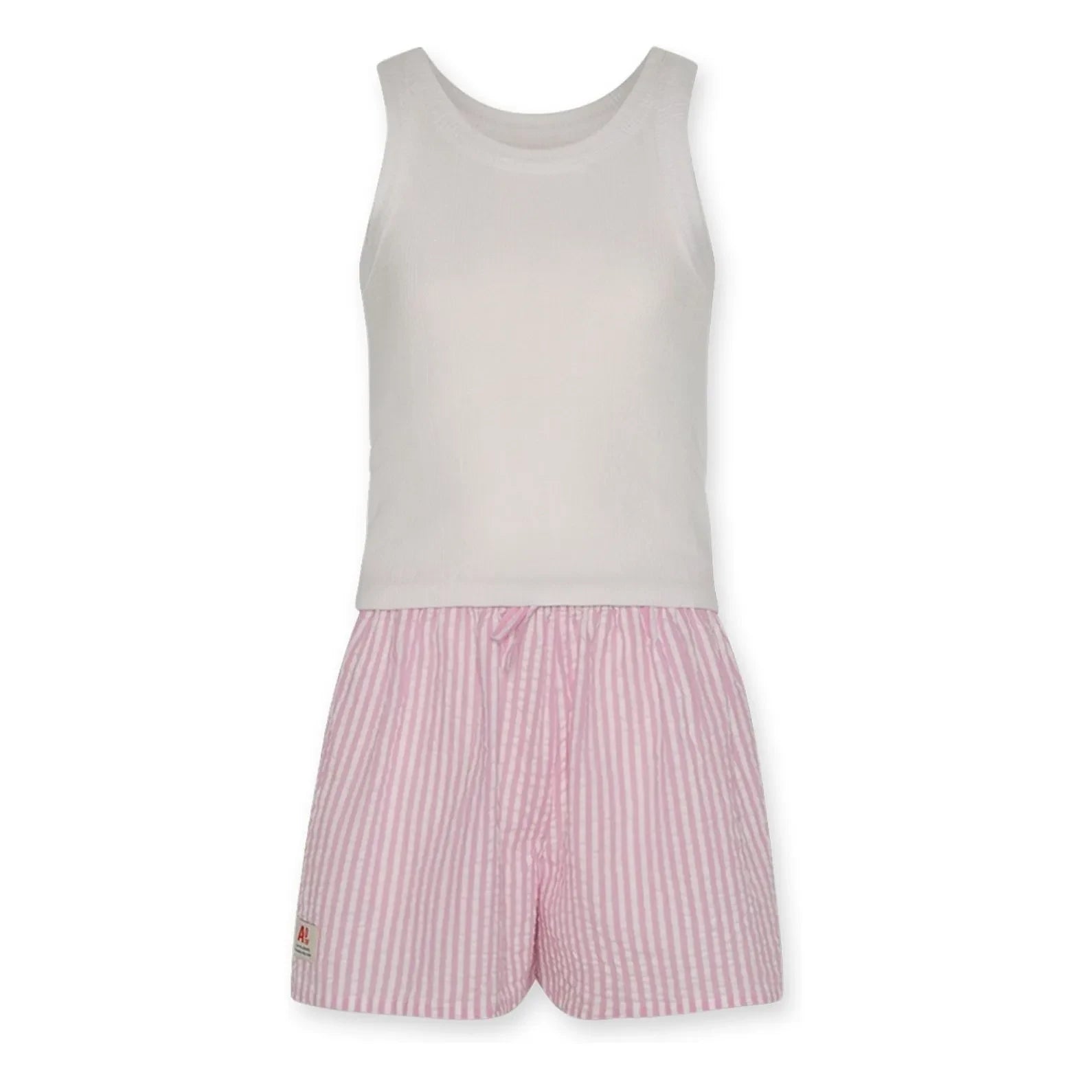 AO76 - Pijama de rayas La Pajama | Rosa