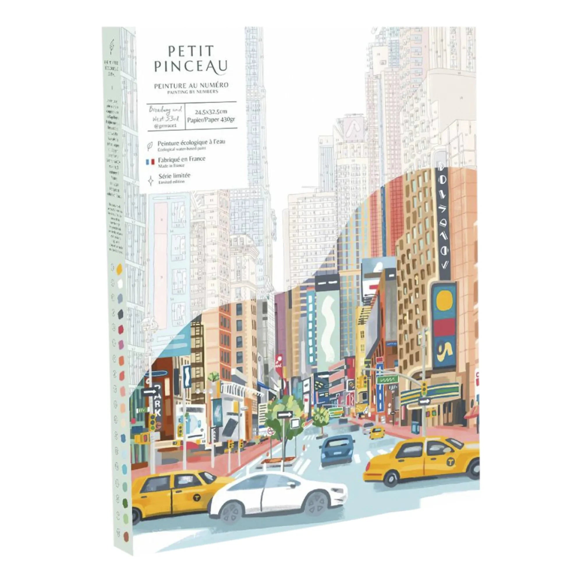 La Petite Épicerie - Juego para colorear - Broadway y West 53Rd