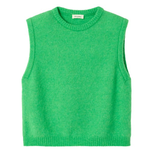 American Vintage - Vitow Jersey de Lana sin Mangas | Verde