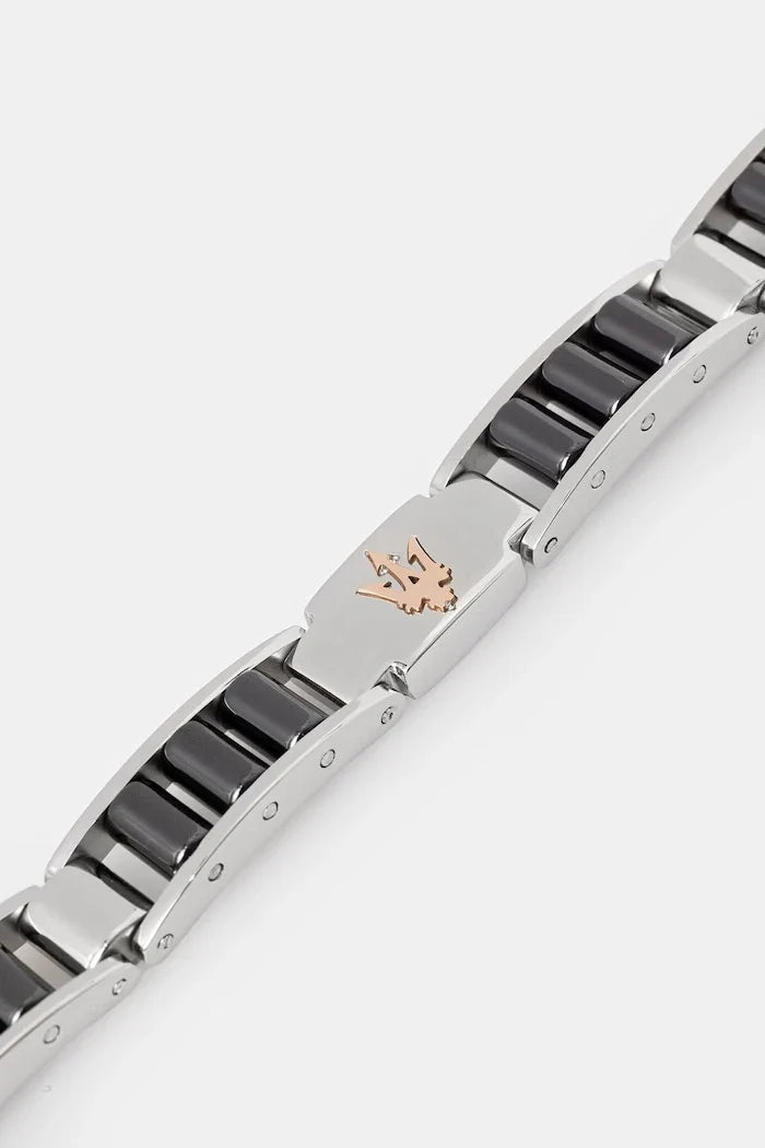 Pulsera de acero inoxidable para hombre MASERATI CERAMIC