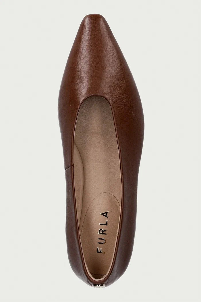 Bailarinas de cuero Dora de Furla