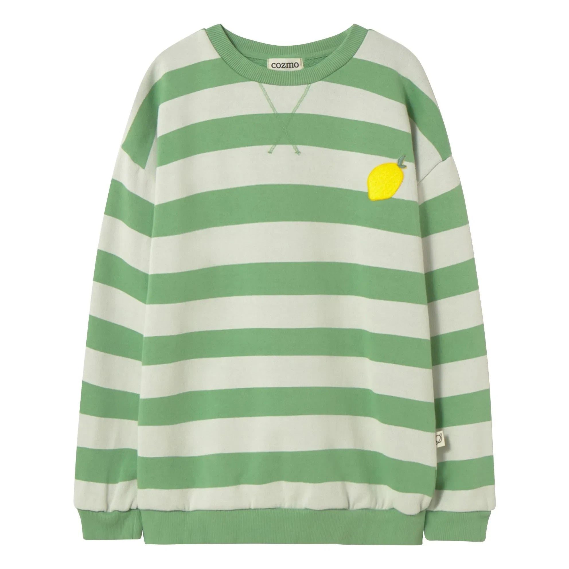 Sudadera de rayas Cozmo - Dan Lemon | Verde Prado