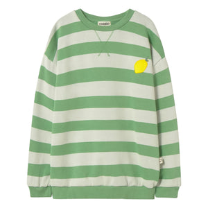 Sudadera de rayas Cozmo - Dan Lemon | Verde Prado