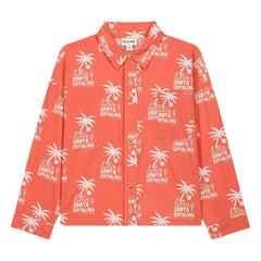 We Are Kids - Camisa Aurel Palm Algodón orgánico | Naranja