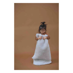 BINIBAMBA - Piel de oveja de pelo corto - 98x62 cm | Moon