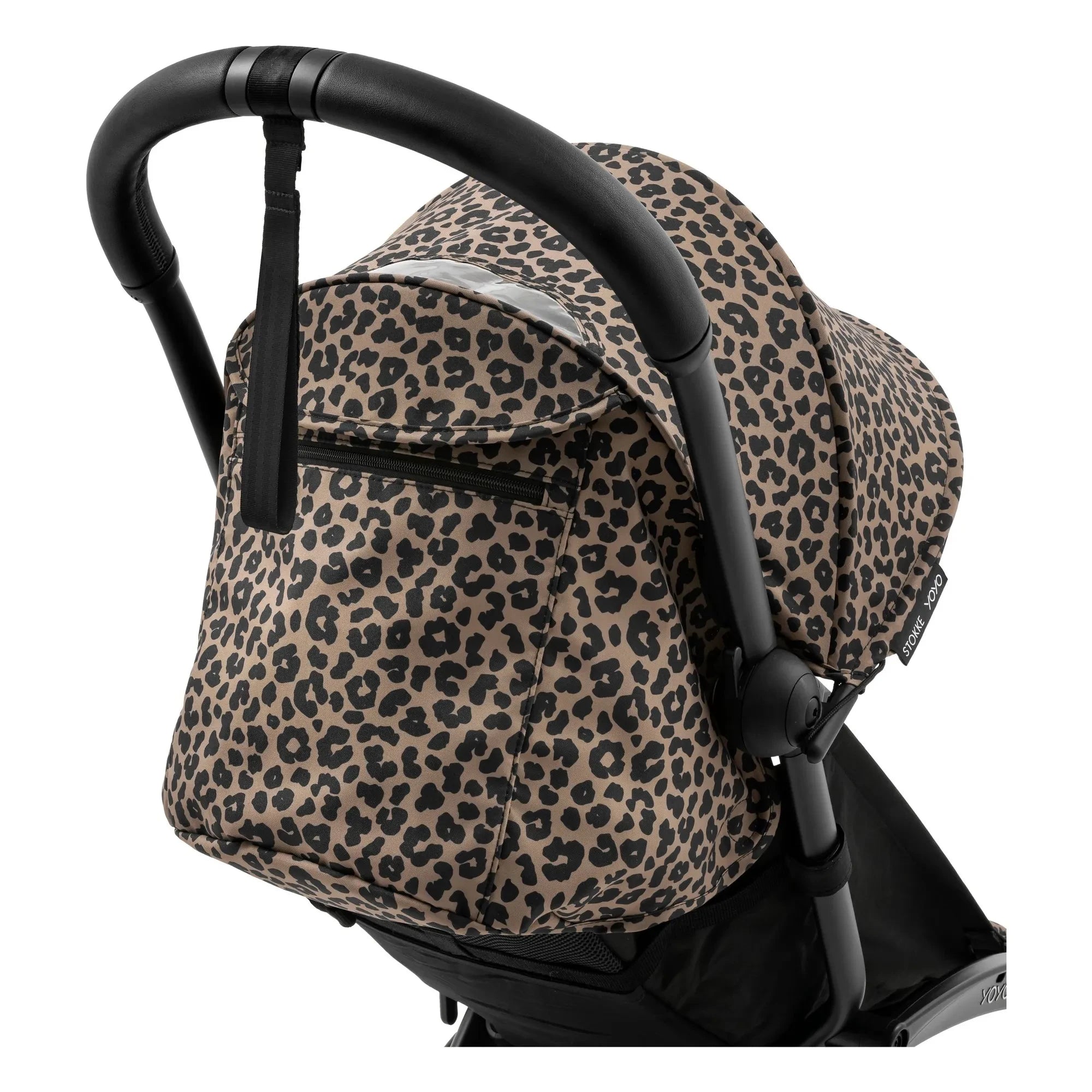 Stokke® - YOYO³ 6+ Bebek Arabası Siyah çerçeve | Leopar