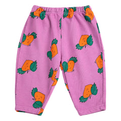 Bobo Choses - Jogger Naranja Algodón Orgánico | Morado