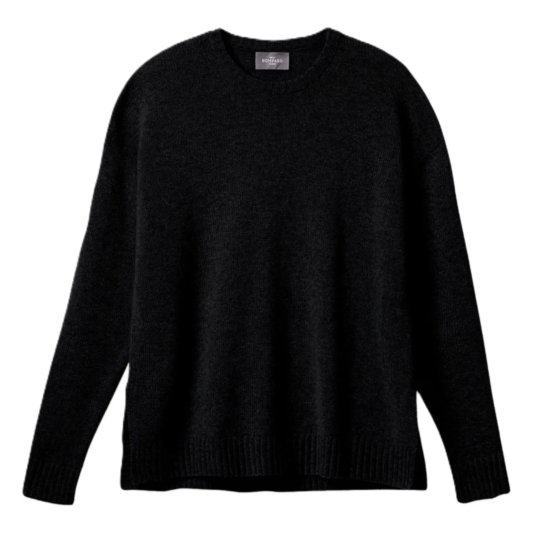 Bompard - Jersey de cachemira de cuello redondo | Negro
