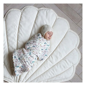 Cam Cam - Alfombra de juego Shell | Blanco roto