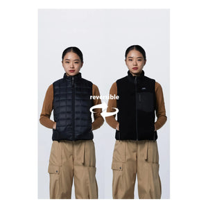 Taion - Chaleco Reversible Montaña | Negro