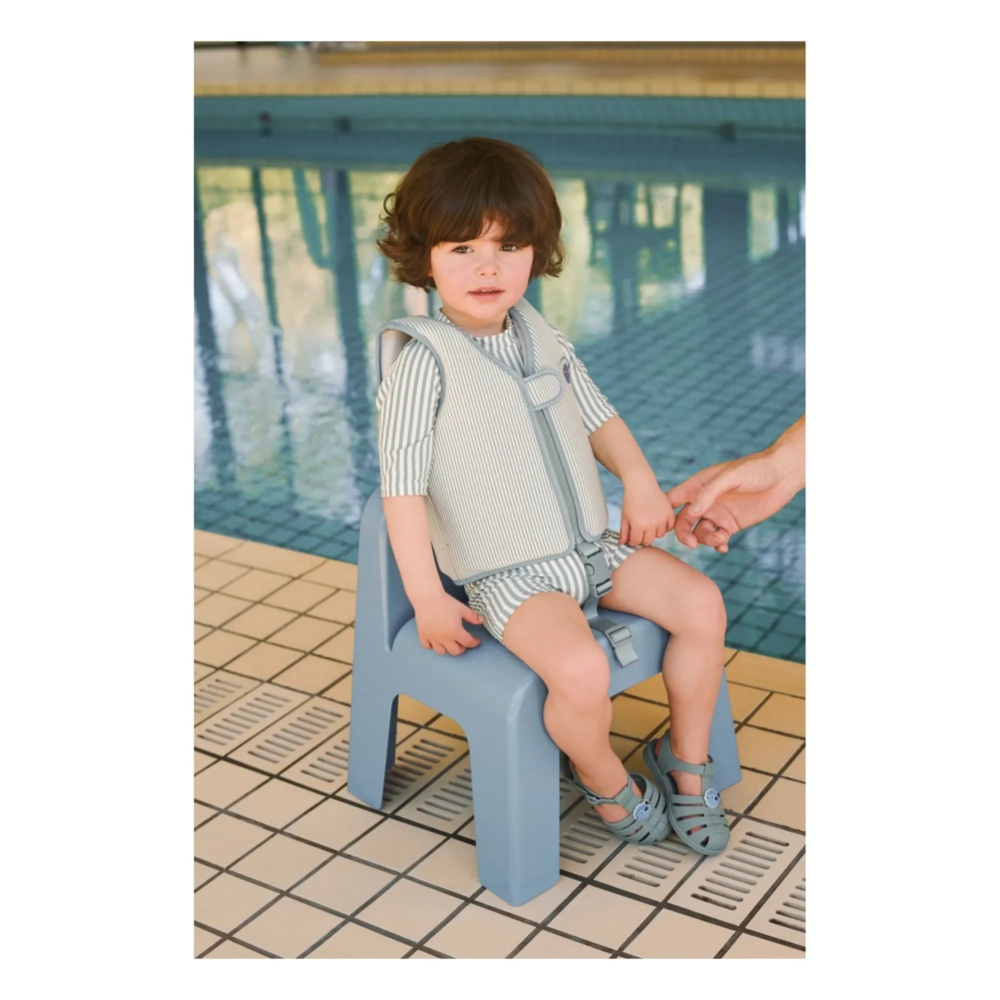 Liewood - Chaleco de natación Dove | Sandy/Menta