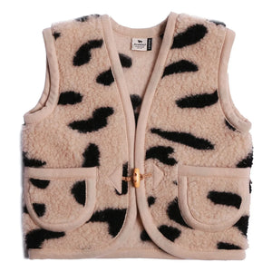 Alwero - Chaleco sin mangas Alpen Cheetah | Beige
