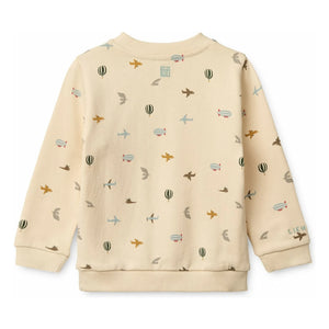 Liewood - Sudadera Thora Aviator de algodón orgánico | Crudo
