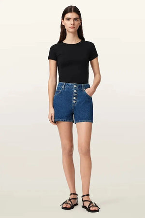 Shorts vaqueros AllSaints para mujer TAY