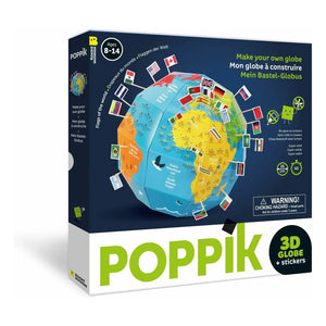 Poppik - Construcción de banderas con el globo terráqueo