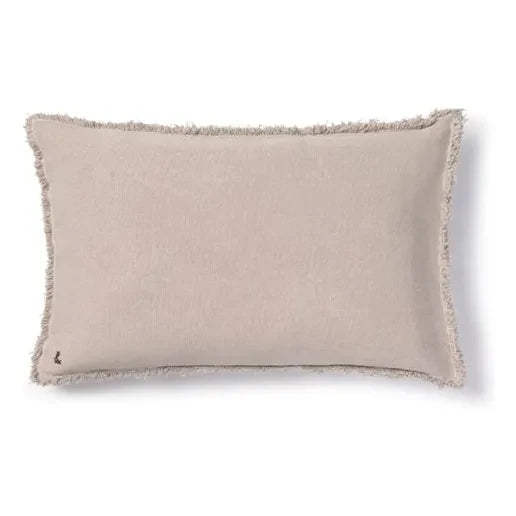 Lorena Canals - Cojín rectangular lavado a la piedra | Gris perla