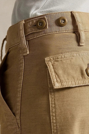 Pantalón liso de algodón Polo Ralph Lauren para mujer