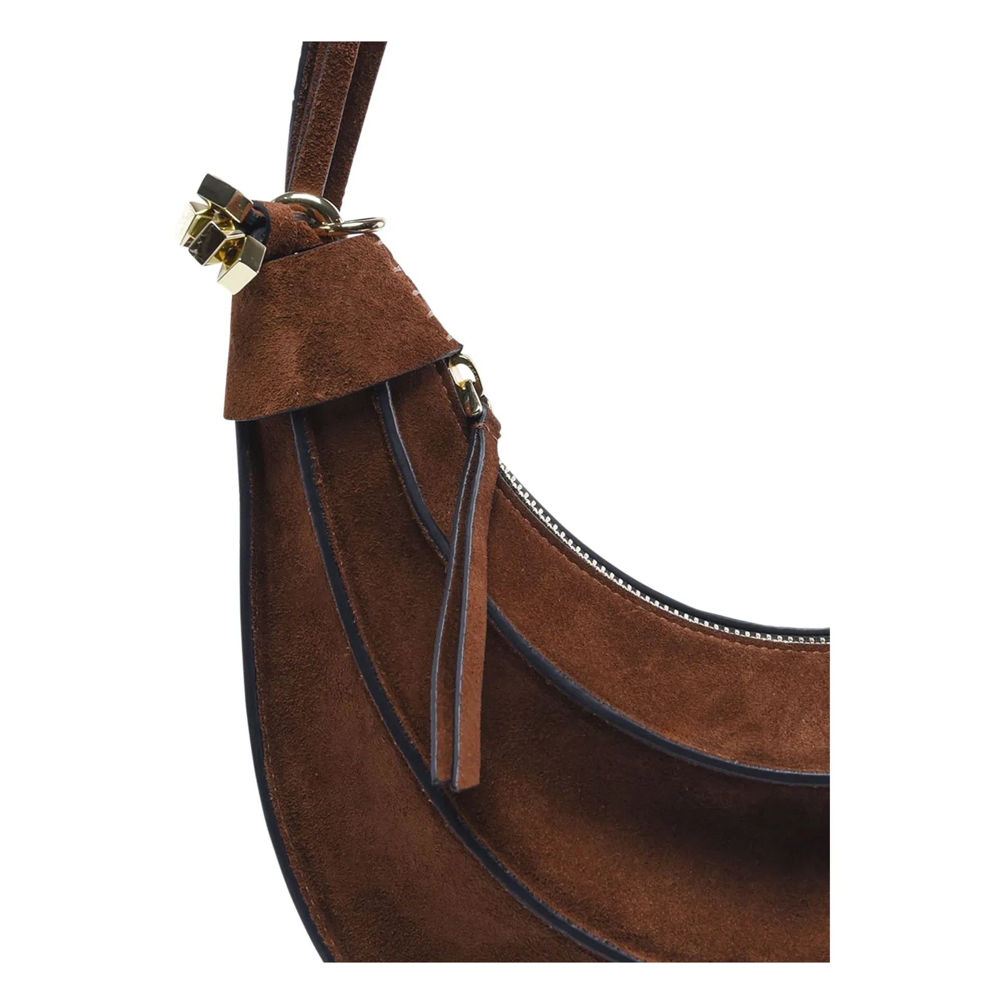 Farm Rio - Banana Small Hobo Çanta | Kahverengi