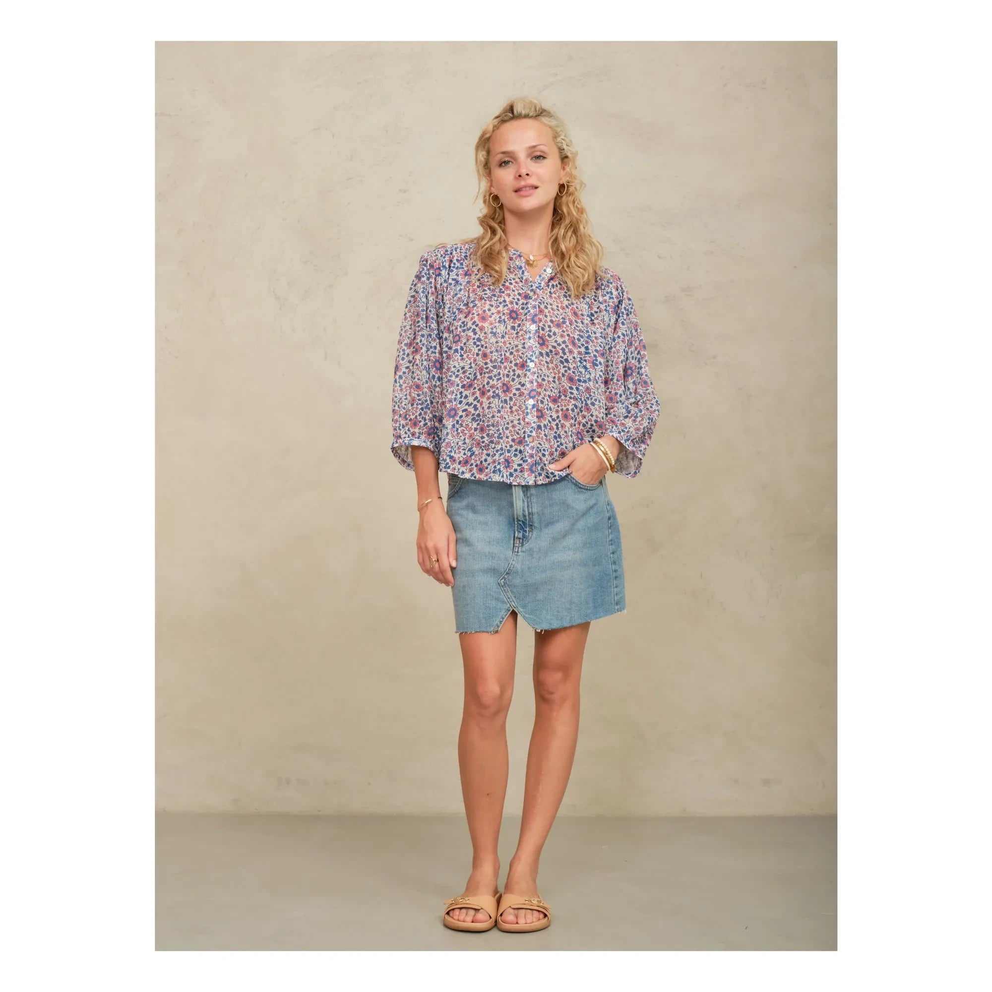 M.A.B.E. - Blusa Della Coton | Rosa
