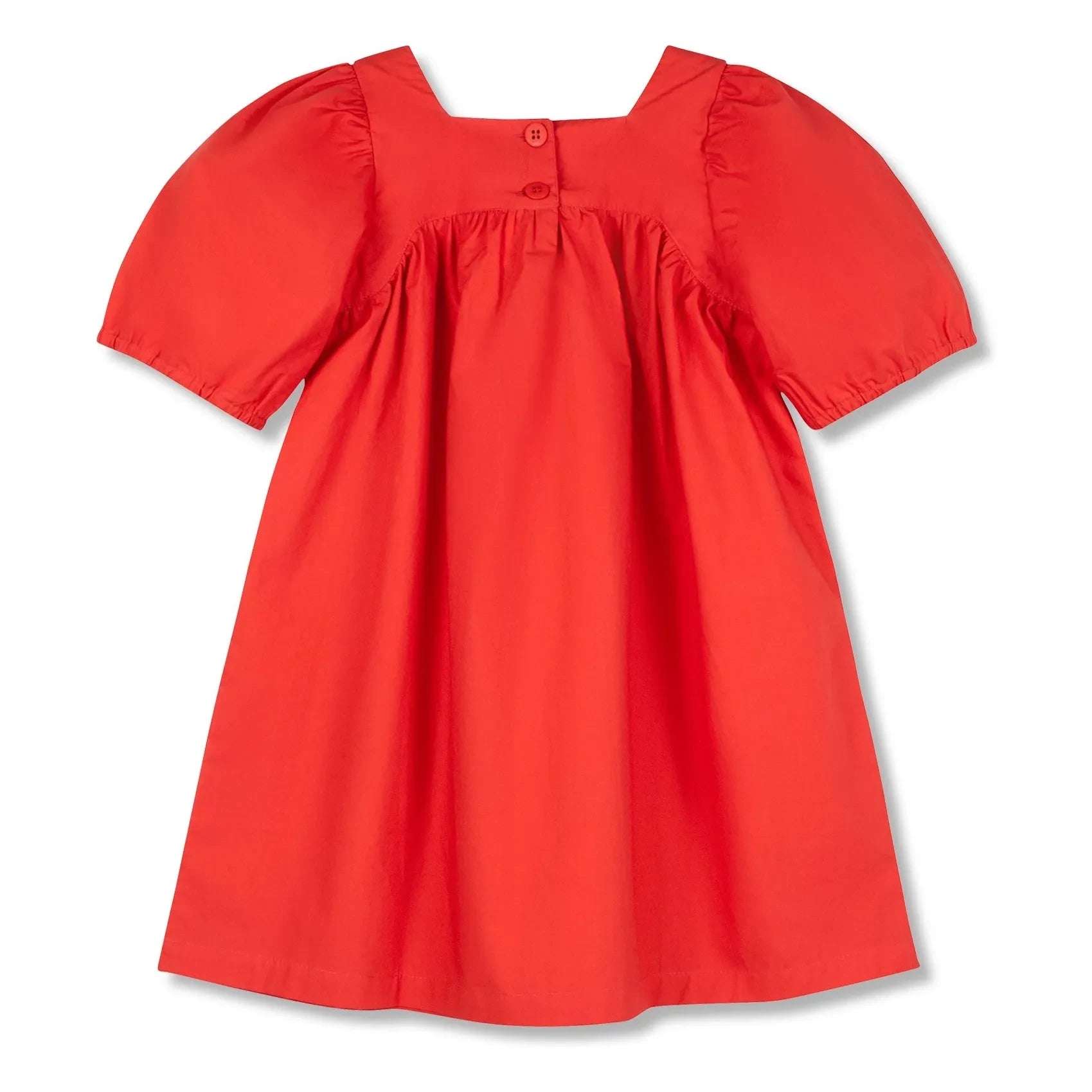 Wynken - Vestido plano mullido | Rojo