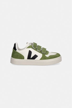 Zapatillas deportivas de piel Veja Small V-10 para niños