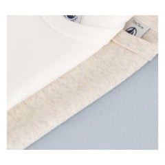 Petit Bateau - Lote de 3 bodys | Azul