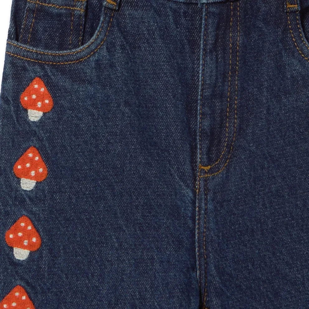 Tinycottons - Jean Champignons | Mavi Koyu