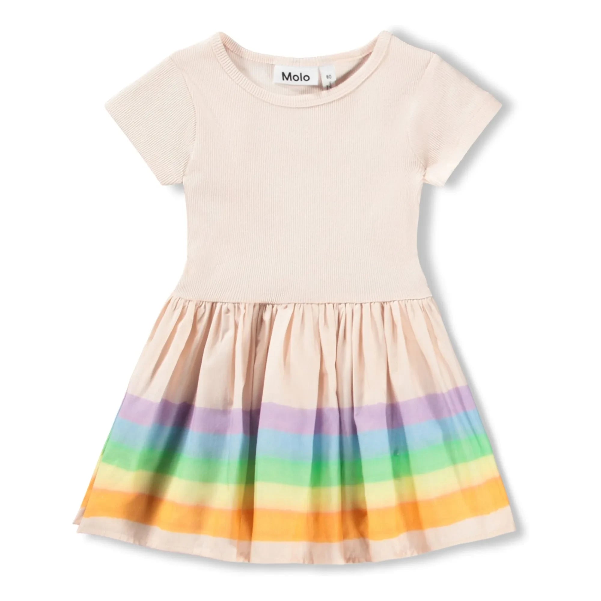 Molo - Vestido de algodón orgánico Carin | Rosa claro