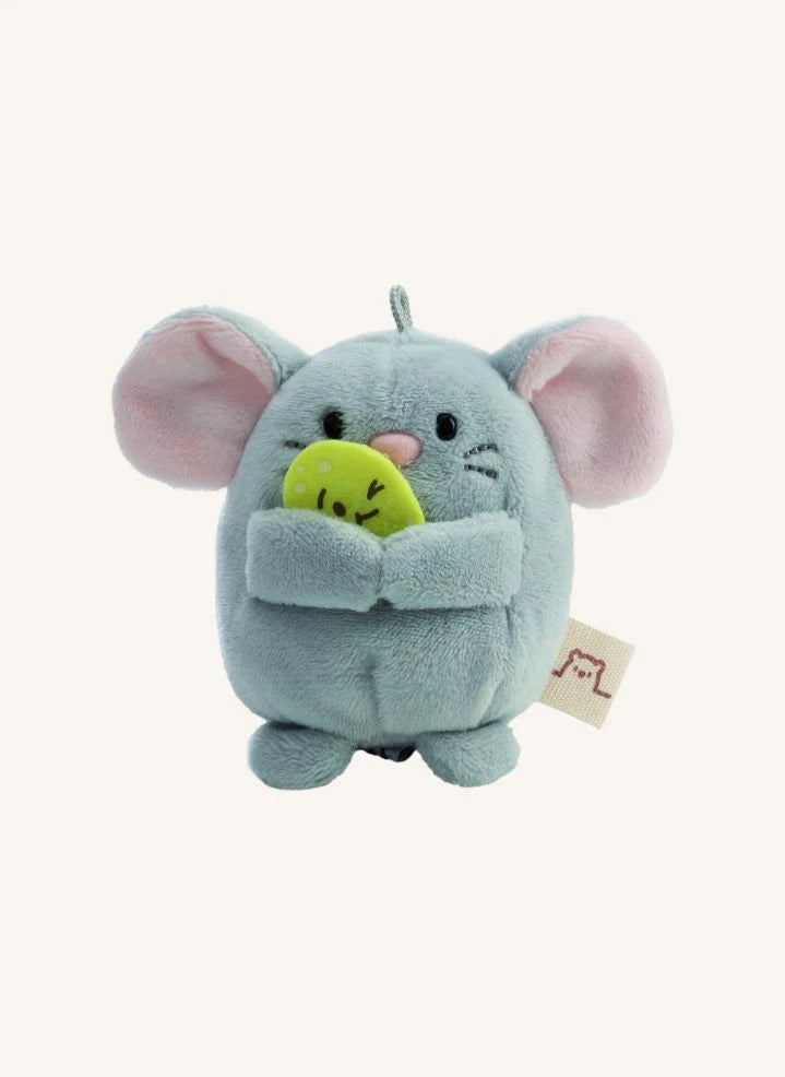 Nici - Juguete de Peluche Nibbli con Disfraz de Patatas Fritas | Gris