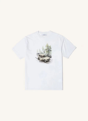 Edmmond Studios - Camiseta de algodón Wander | Blanca