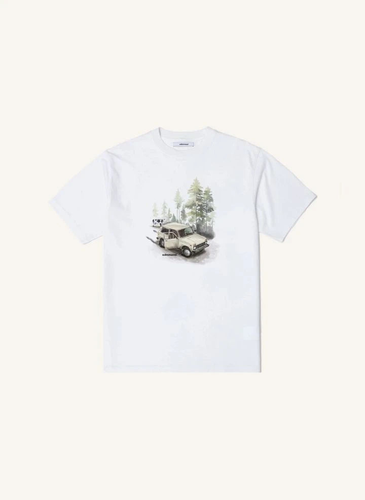 Edmmond Studios - Camiseta de algodón Wander | Blanca