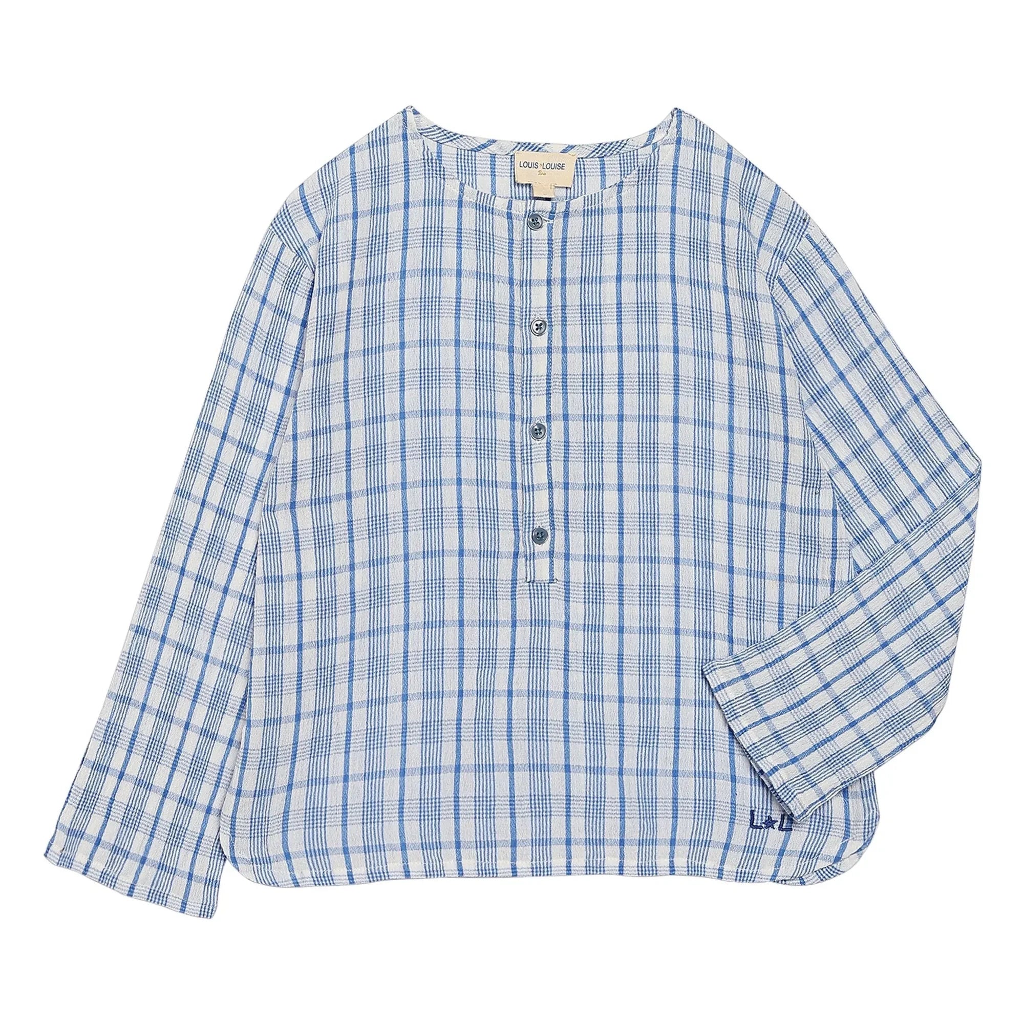 Louis Louise - Kurta Tío Escocés | Azul